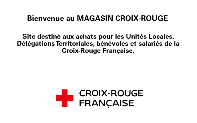 Site destiné aux achats pour les Unités Locales, Délégations Territoriales, bénévoles et salariés de la Croix-Rouge Française.
